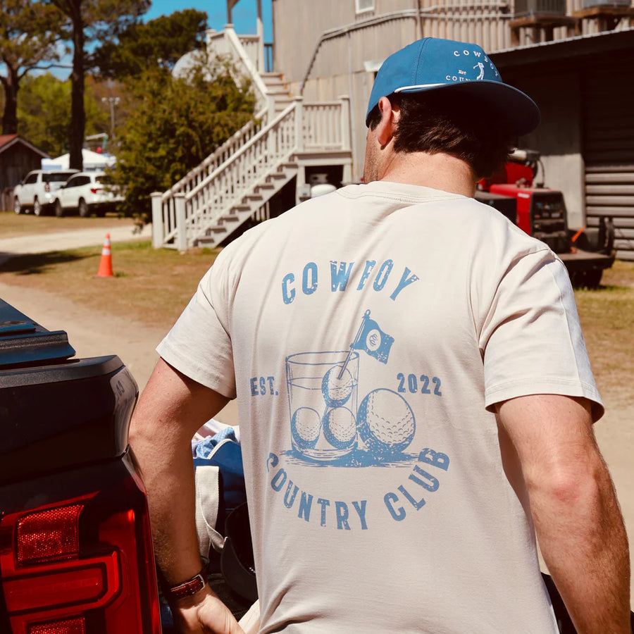 Club Cocktail Tee-White