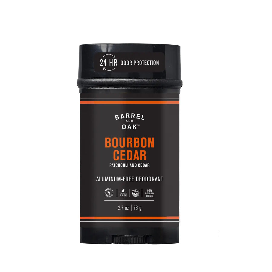 24-Hour Deodorant - Bourbon Cedar 2.7 oz