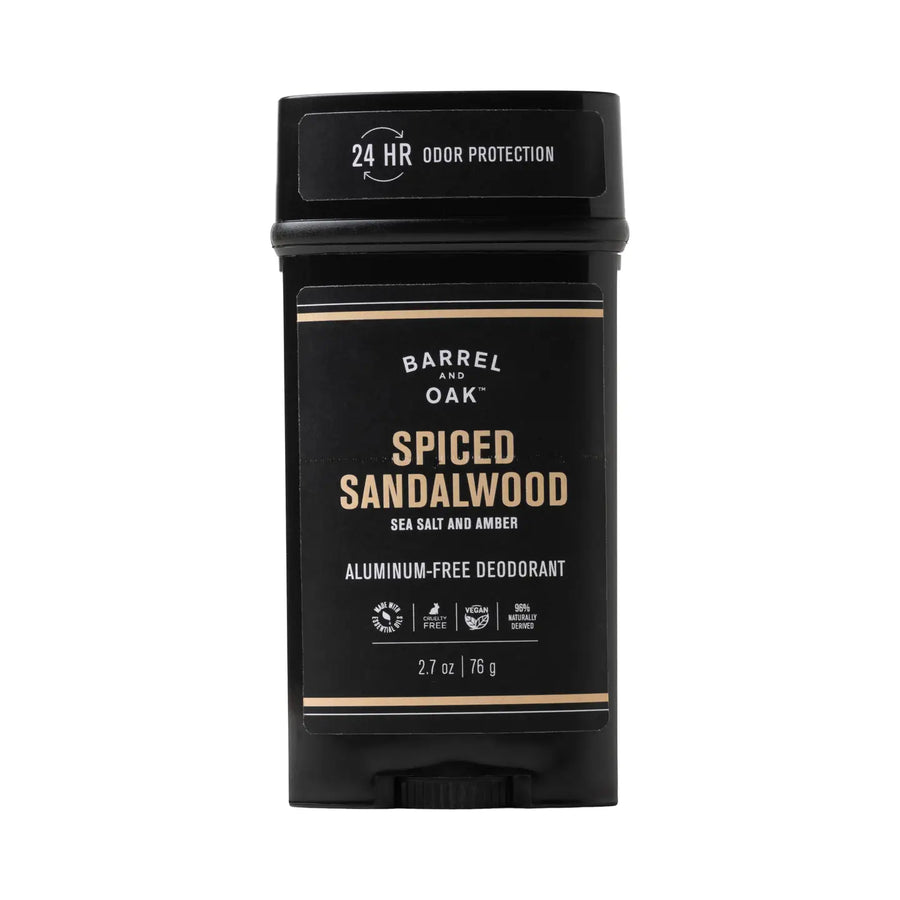 24-Hour Deodorant - Spiced Sandalwood 2.7 oz