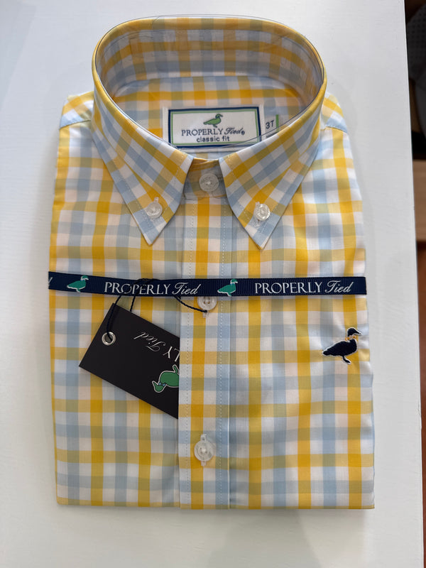 Boys Seasonal Sportshirt Short Sleeve