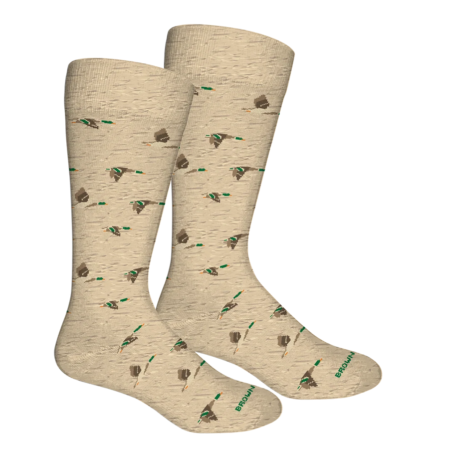 Mallard Socks-oatmeal