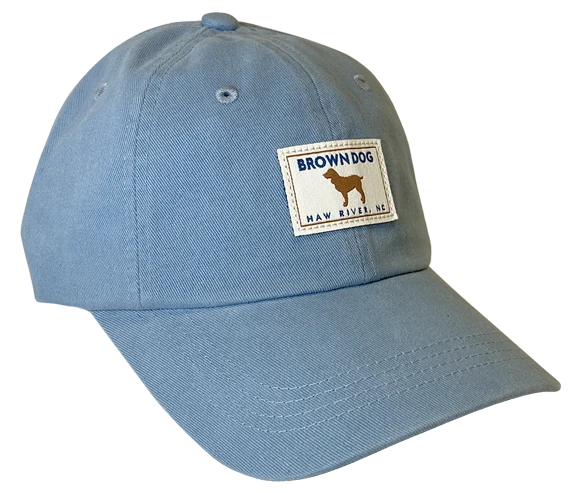 Brown Dog Vintage Dad Cap-stellar blue