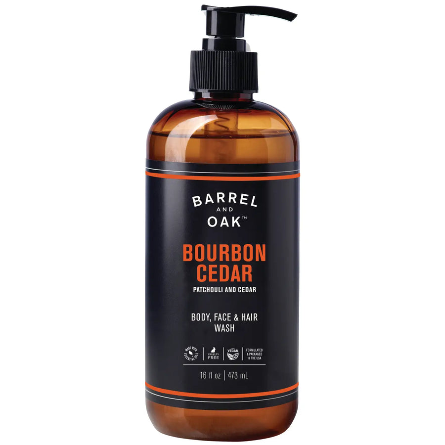 All-in-One Wash - Bourbon Cedar 16 Fl oz