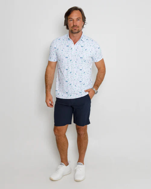 Beachfront Polo - White