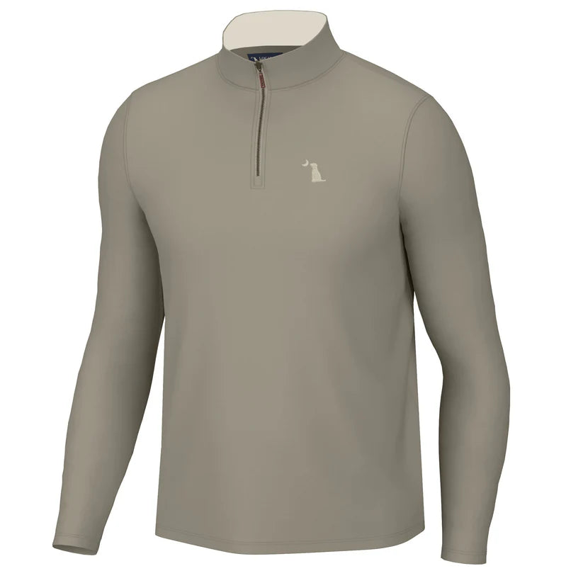 Bentley Quarter Zip - Greige