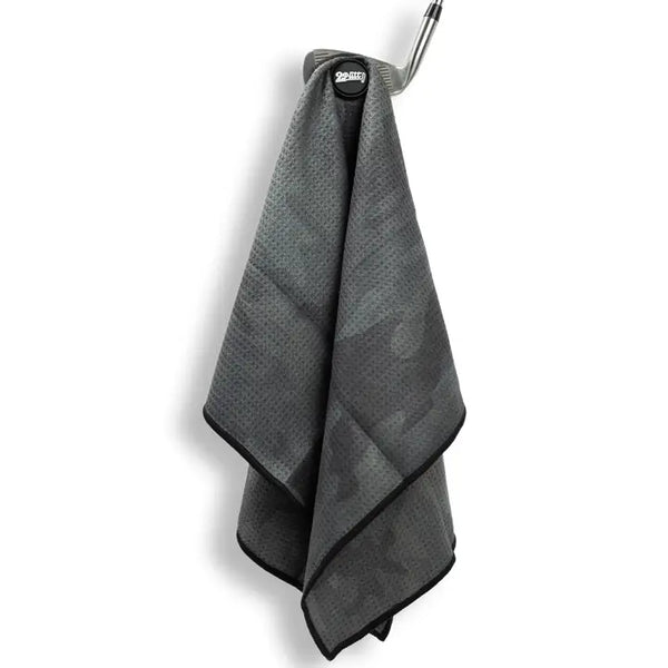 Black Camo Magnet Golf Towel