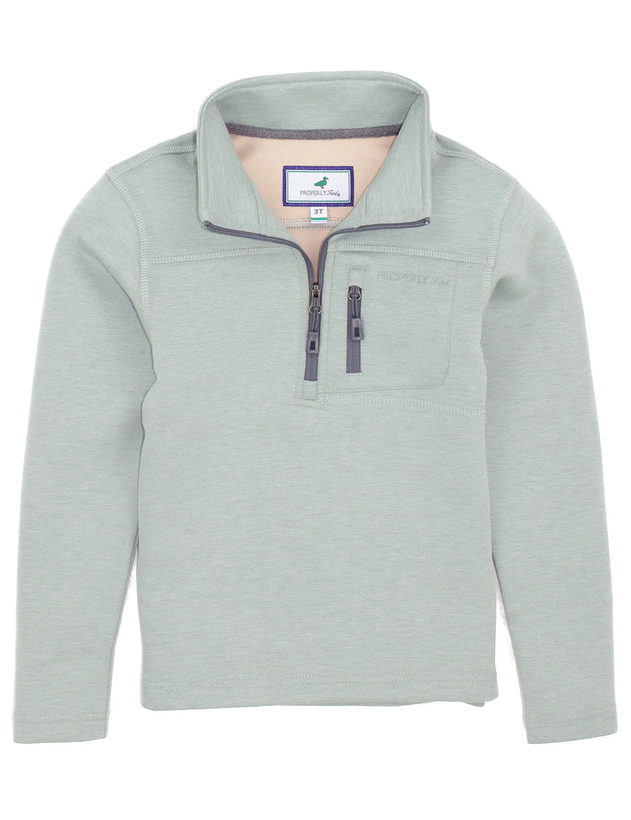 Boys Arctic Pullover - Sage Green