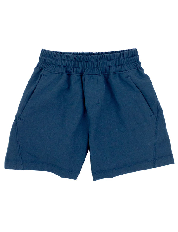 Boys Court Shorts - Slate Blue
