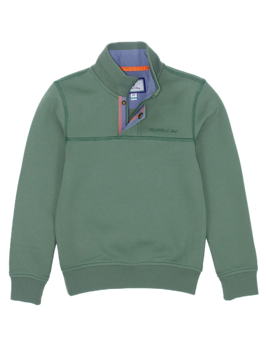 Boys Kennedy Pullover - Olive