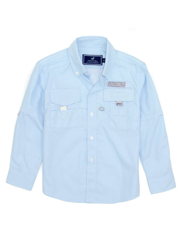 Boys Performance Fishing Shirt
