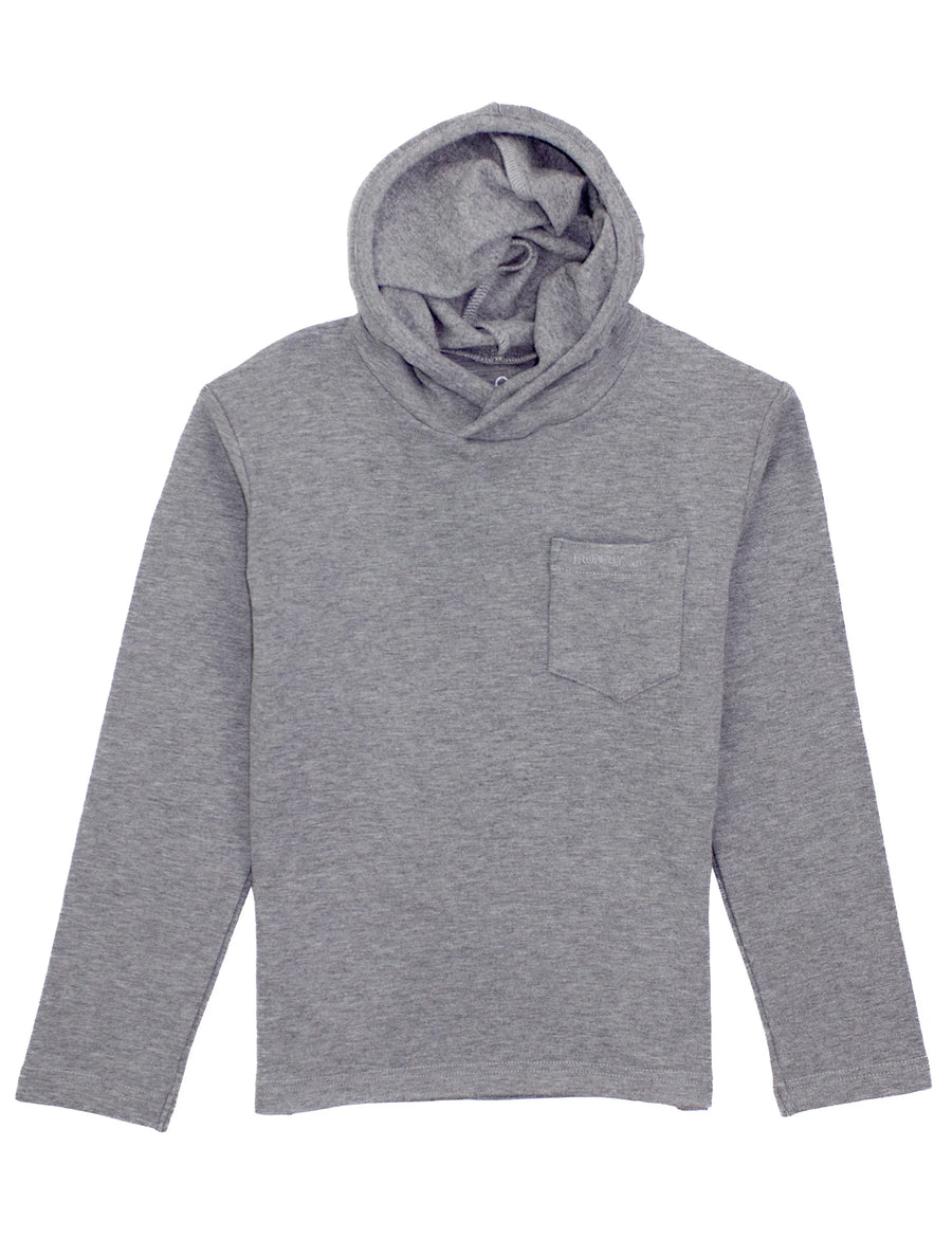 Boys Shoreline Hoodie - Heather Grey