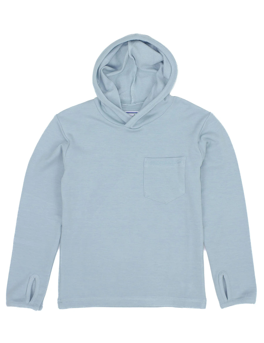 Boys Shoreline Hoodie - Light Blue