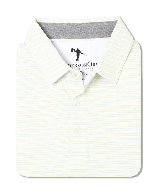 Brooks Polo - HTR Glass Green/HTR Niagara Mist