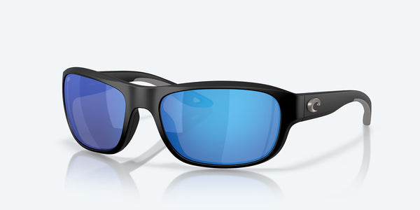 CLIPPERTON MATTE BLACK w/ BLUE MIRROR 580G INJECTED UNISEX SUNGLASS