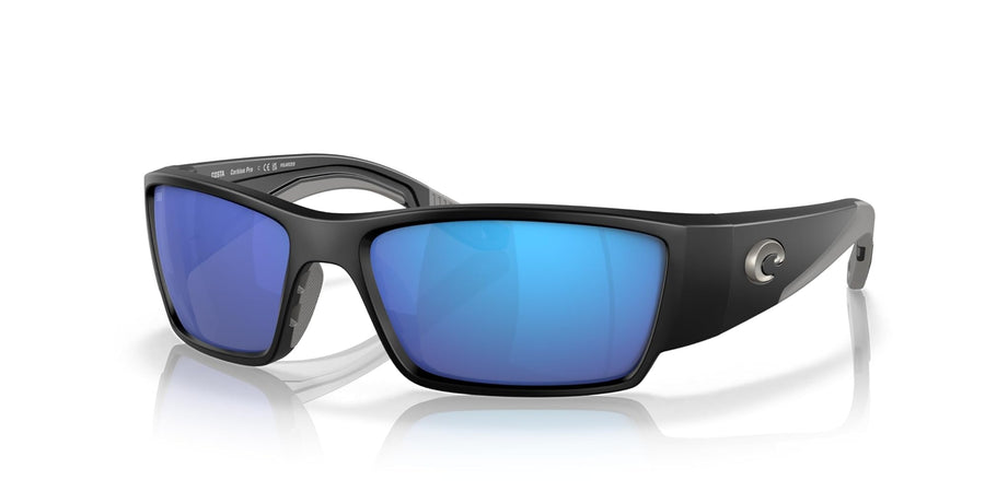 CORBINA PRO MATTE BLACK w/ BLUE MIRROR 580G INJECTED MAN SUNGLASS