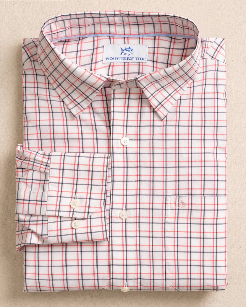 Charleston Sawmill Plaid Sportshirt - Snapper