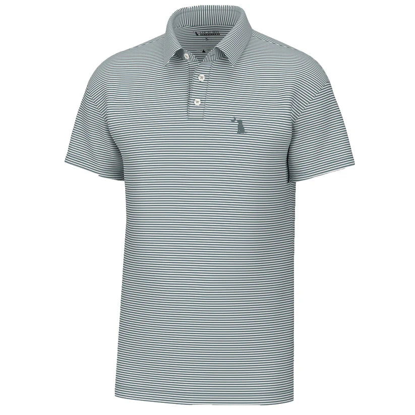 Driftwood Polo - Smoky Teal