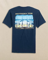 M SS Fishing Lines Tee