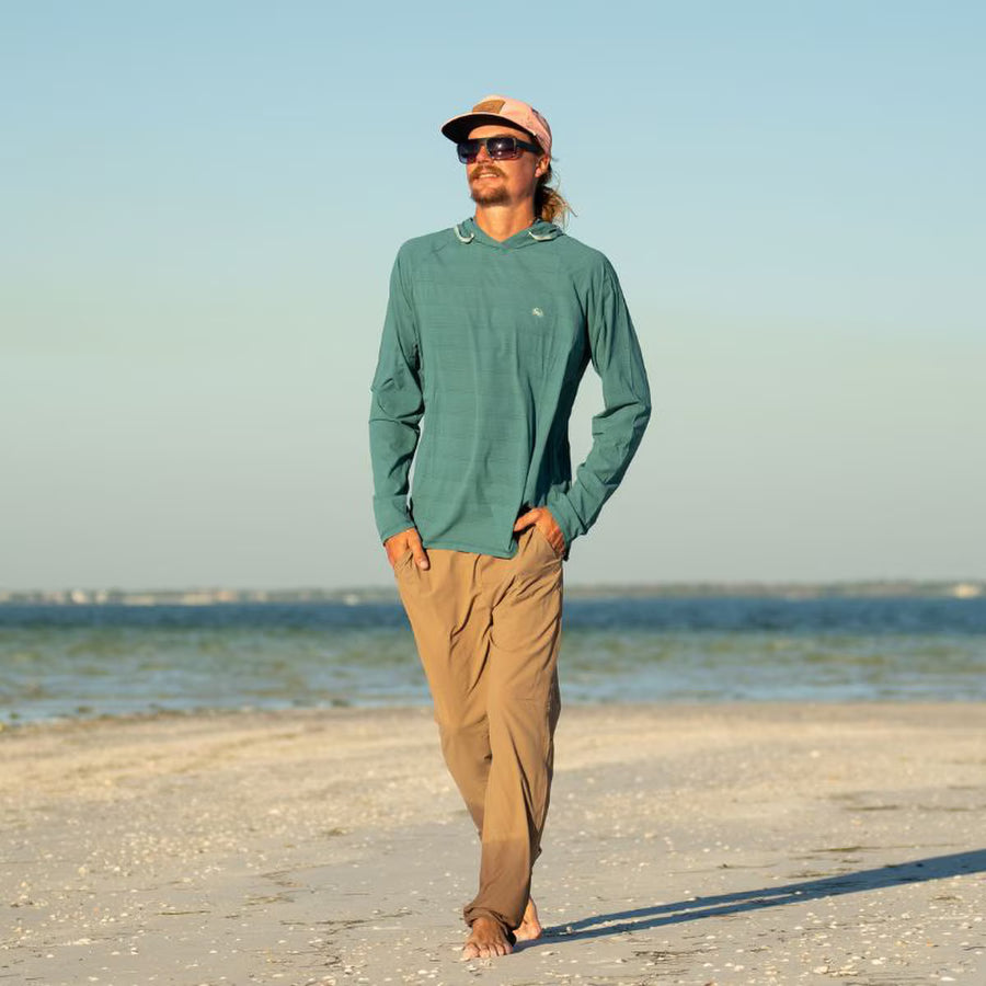 Oysterman Hoodie | North Sea Green