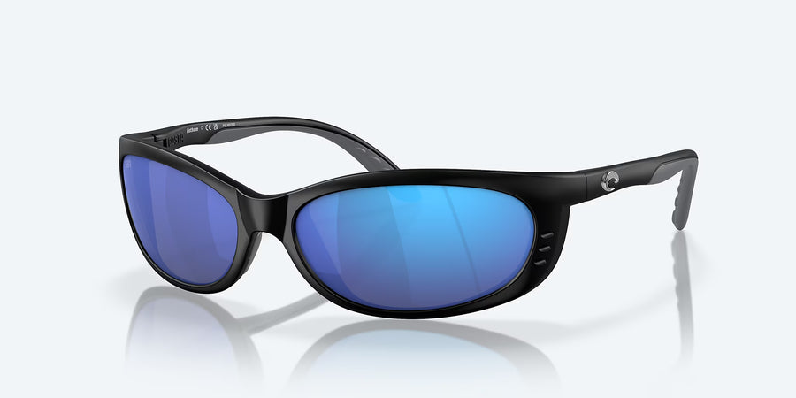 FATHOM 11 MATTE BLACK w/ BLU MIR 580G INJECTED MAN SUNGLASS
