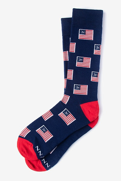 Feelin’ Yachty - Yacht American Flag Socks