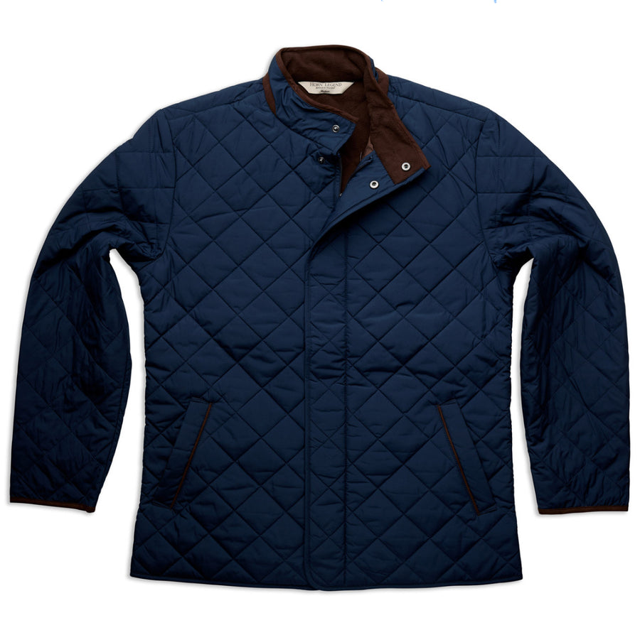 Aspen Quilted Jacket - Navy
HORN LEGEND