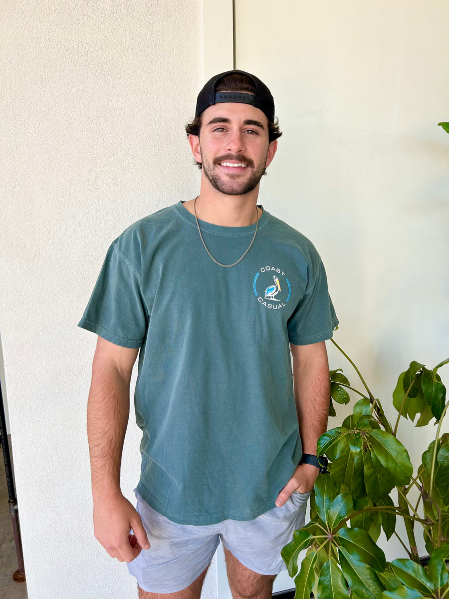 Coast Casual/The Pass T-shirt  - Green