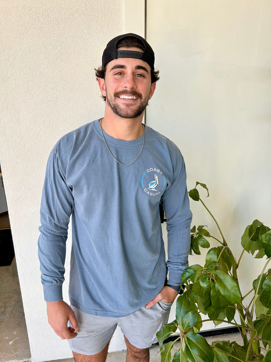 Coast Casual/The Pass Long Sleeve - Blue