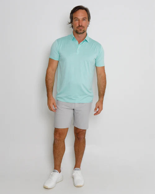 Gamer Polo - Beach Glass Heather