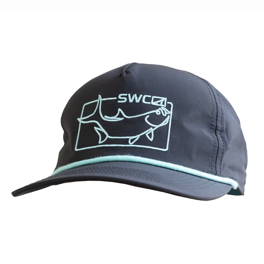 Lift Off Performance Rope Cap - Antique Black
