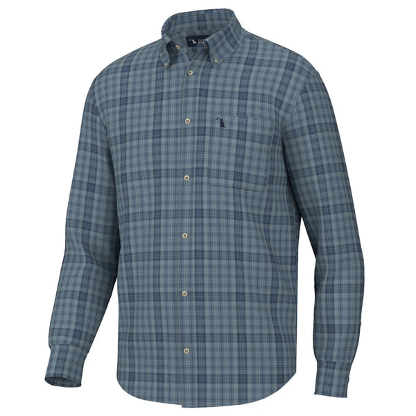 Hoffman Dress Shirt - Navy/Slate/Light Blue
