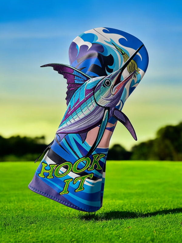 Hook It Marlin Head Cover
