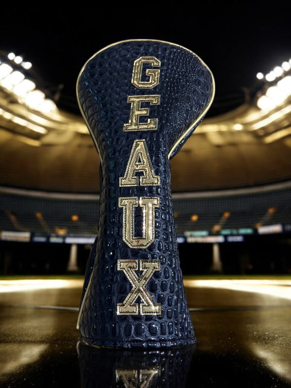 Black & Gold lets GEAUX Head Cover