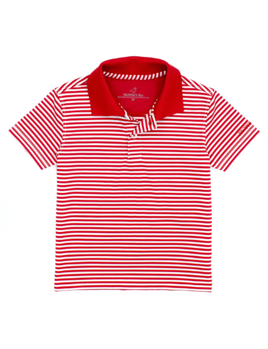 Boys Dallas Polo - Crimson