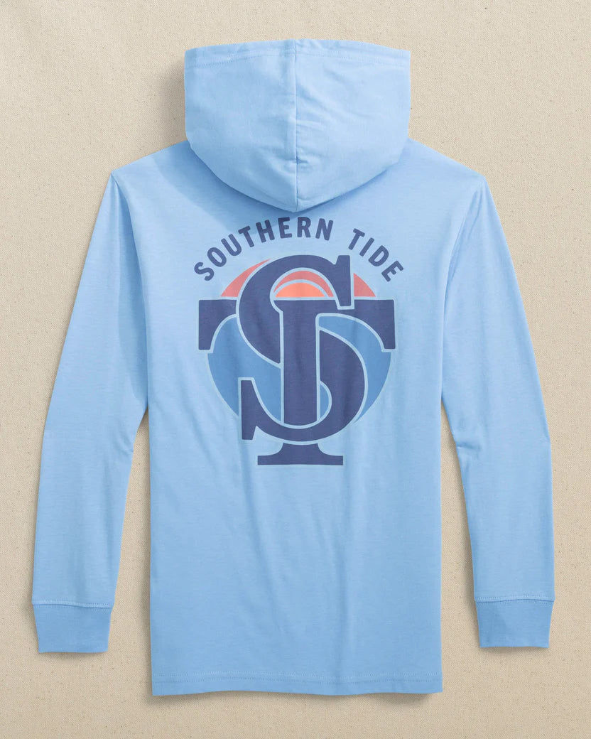 Kids ST Seal Long Sleeve Hoodie T-Shirt - Ocean Channel