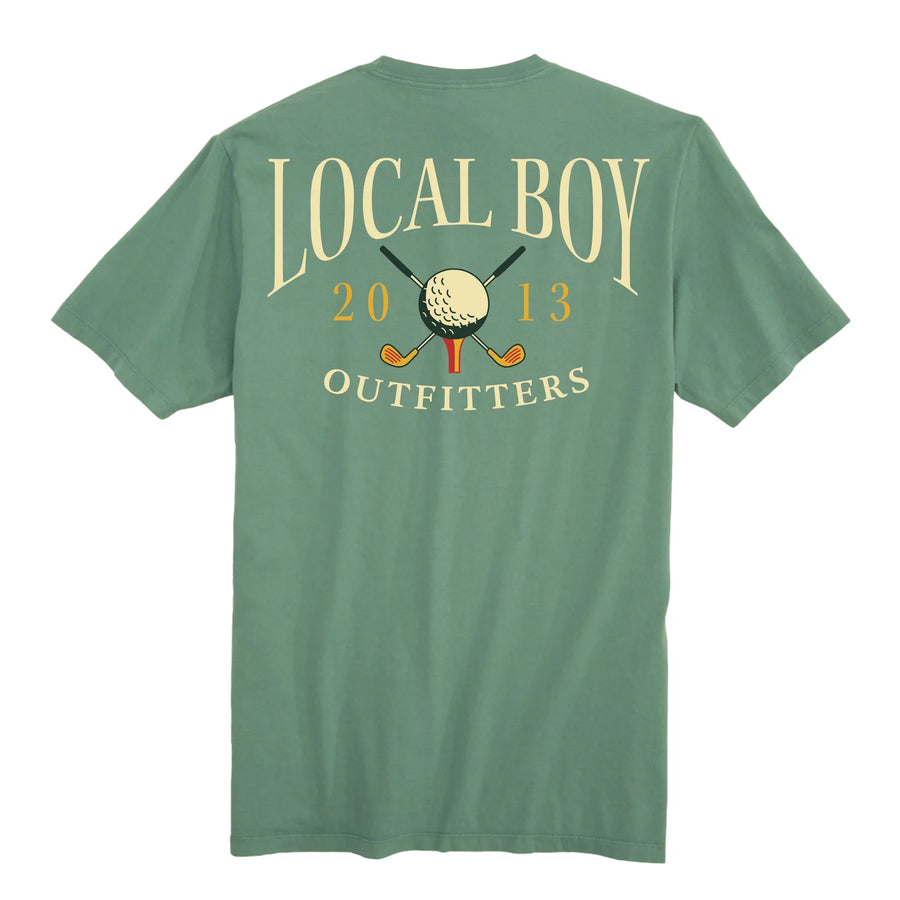 Golf Society T-Shirt-Light Green