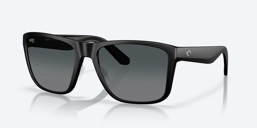 LOS ALIJOS MATTE BLACK w/ GRAY GRADIENT 580G INJECTED MAN SUNGLASS
