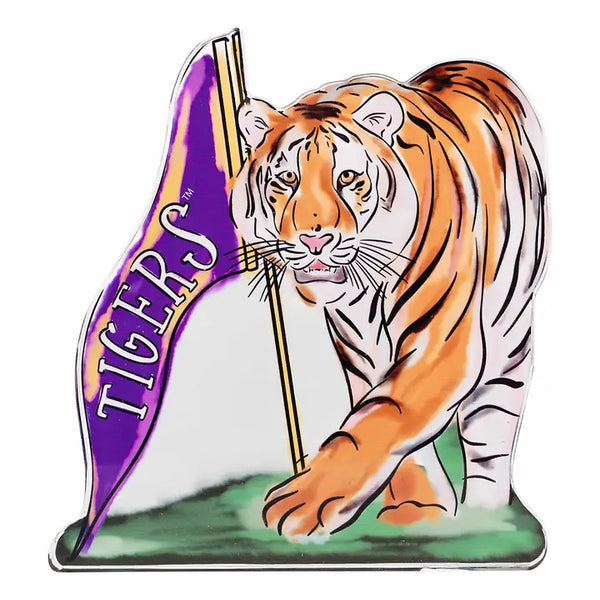 LSU Tiger Acrylic Stand