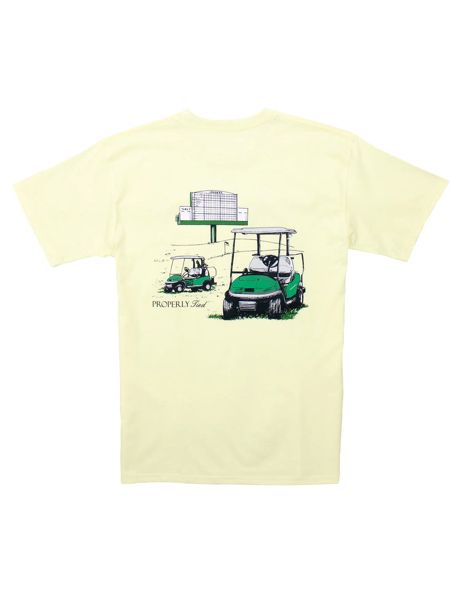 Leaderboard Short Sleeve - Light Yellow