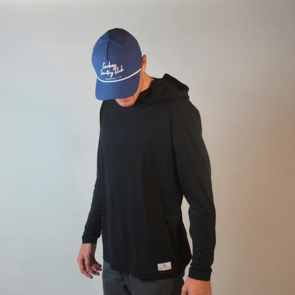 Lightweight Performance Hoodie - Black
