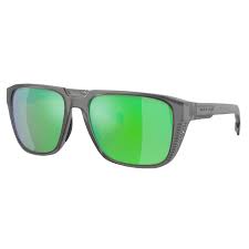 MAMMOTH MATTE SMOKE CRYSTAL w/ GREEN REFLEX INJECTED MAN SUNGLASS