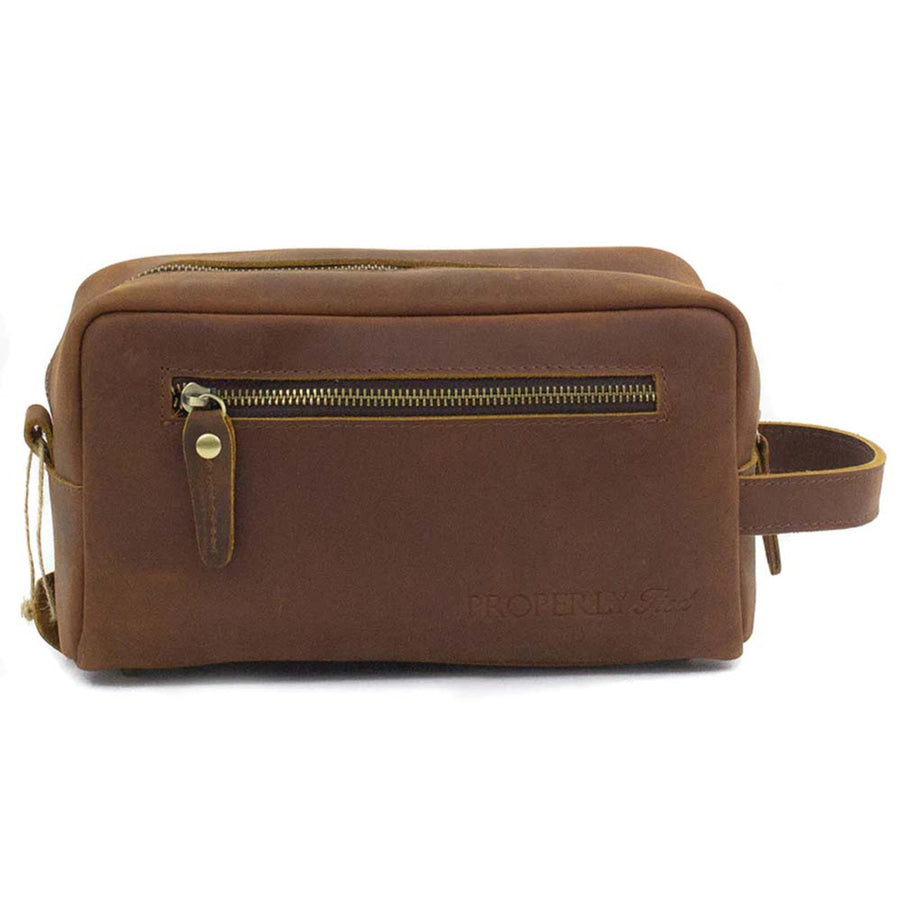 Migratory Travel Kit Brown Leather