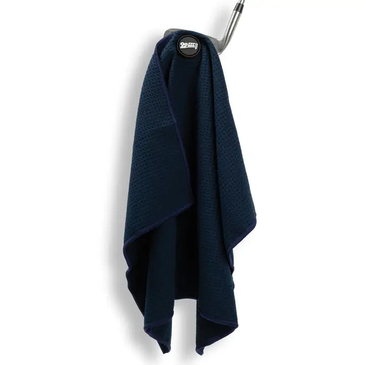 Navy Blue Magnet Golf Towel