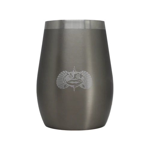Non-Tipping 10oz Wine Tumbler - Graphite
