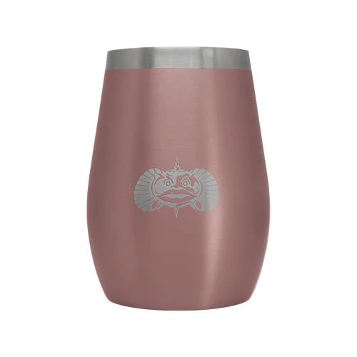 Non-Tipping 10oz Wine Tumbler - Rose Gold