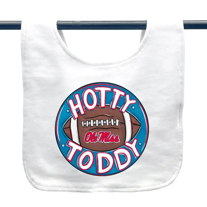 Ole Miss Baby Bib Hotty Toddy Mississippi