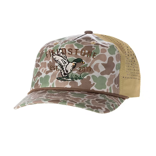 Performance Duck Logo Hat - Camo/Tan