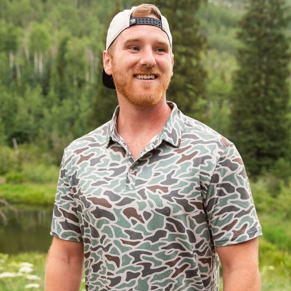 Performance Polo - Retro Duck Camo
