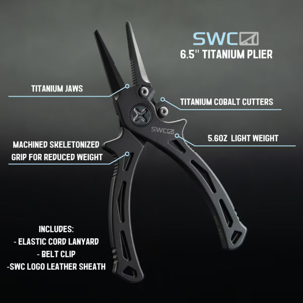 Plier - 6.5" Titanium Plier