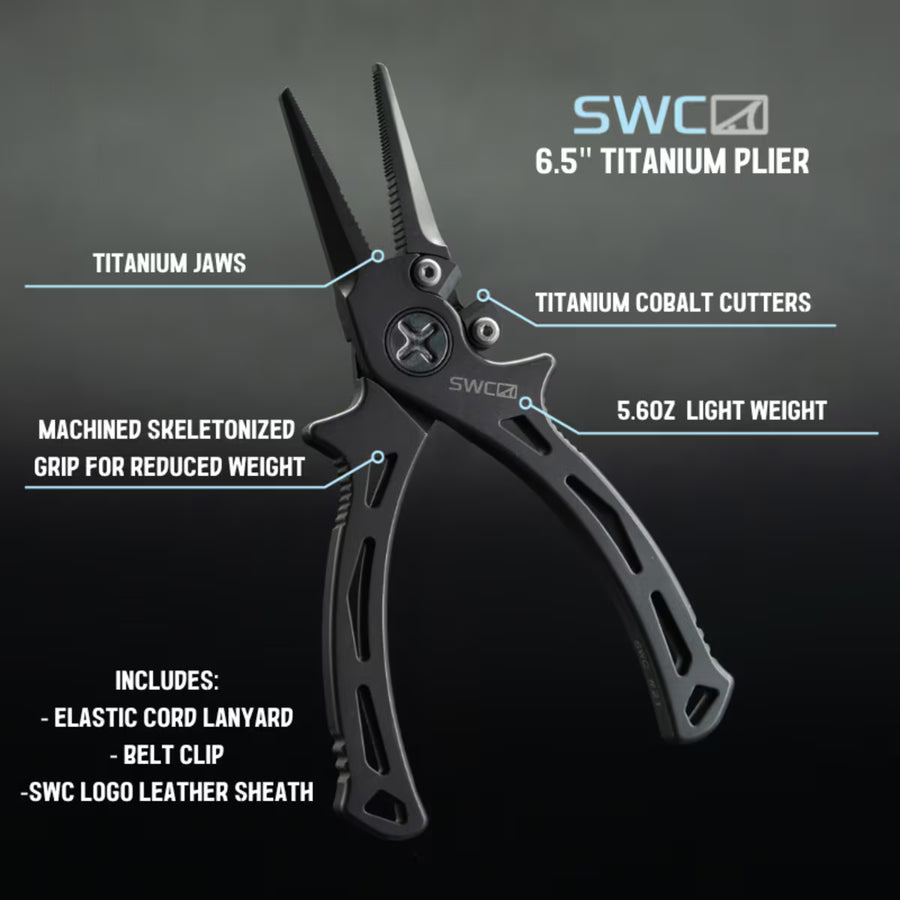 Plier - 6.5" Titanium Plier